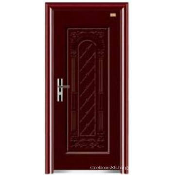 Metal Door with Car Painting Steel Door Cheap Price to Ghana Exterior Door (FD-031)